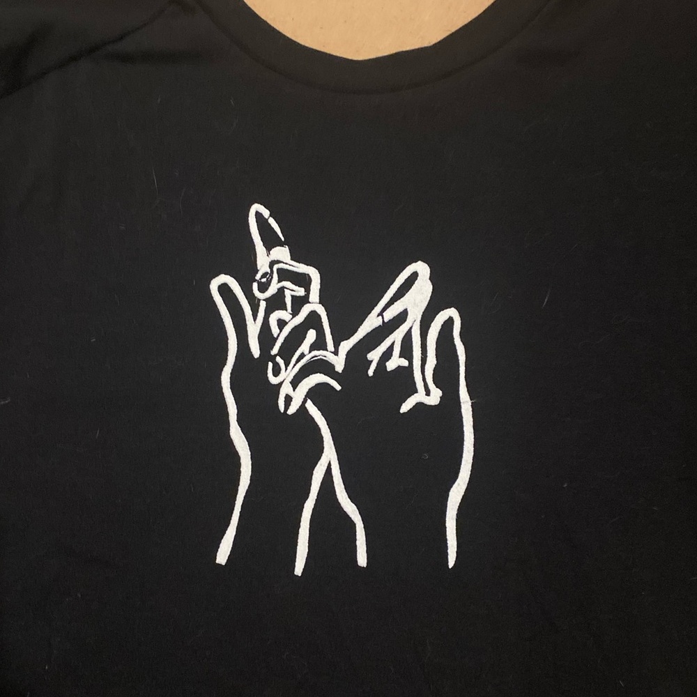 holding hands shirt